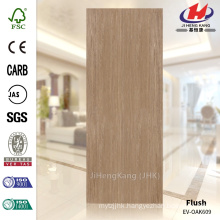 JHK-F01 Top Quality Large Quantity 4mm Straight Texture Malaysia MDF EV OAK Door Skin Suppiler